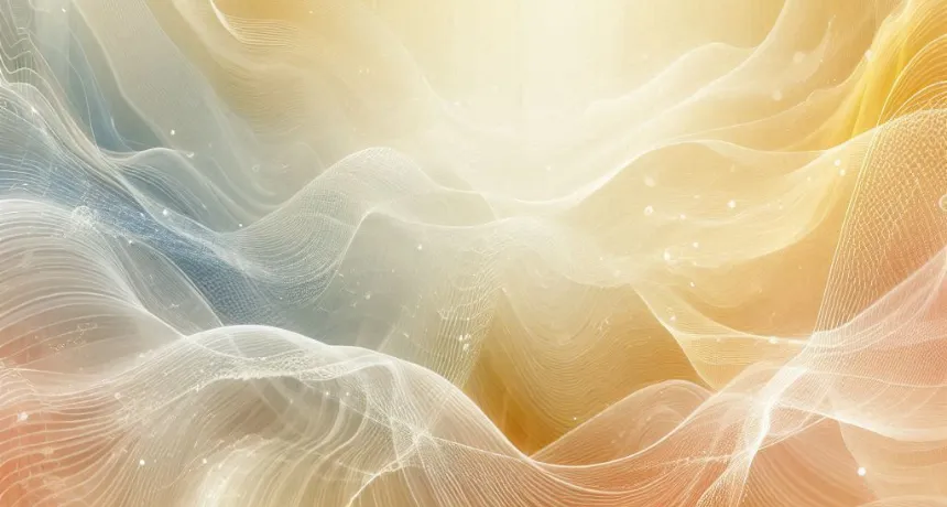 Colorful abstract design representing the richness and depth of personal life stories being digitally captured